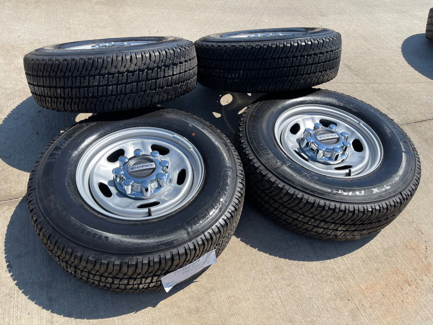 17" Ford F-250 F-350 OEM 3828 wheels rims tires MICHELIN 2023 2024 2025 2026 NEW