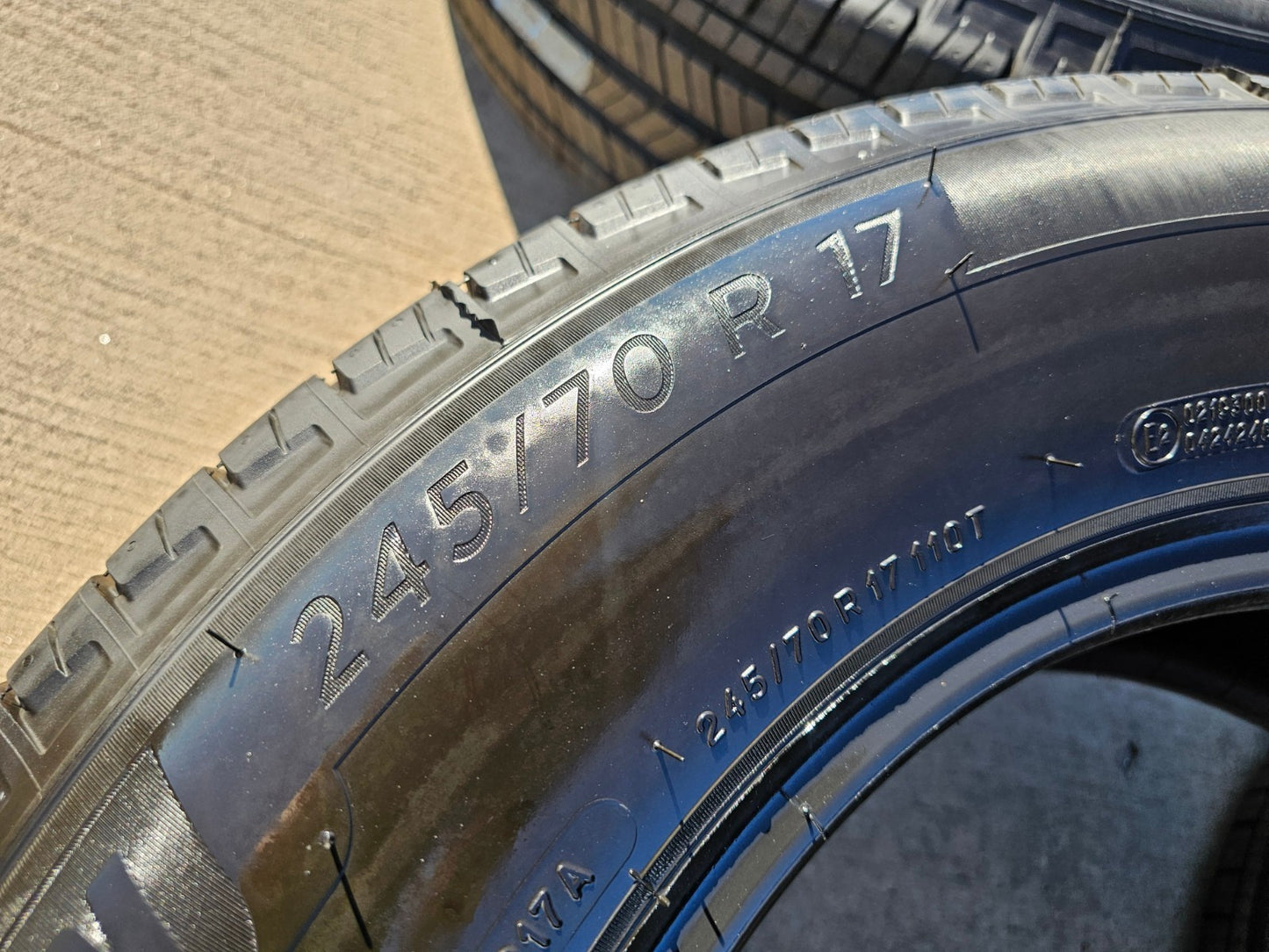 245/70/17 Michelin Primacy LTX tires F-150 Sierra Tahoe Silverado NEW TAKE OFFS