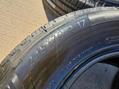 245/70/17 Michelin Primacy LTX tires F-150 Sierra Tahoe Silverado NEW TAKE OFFS