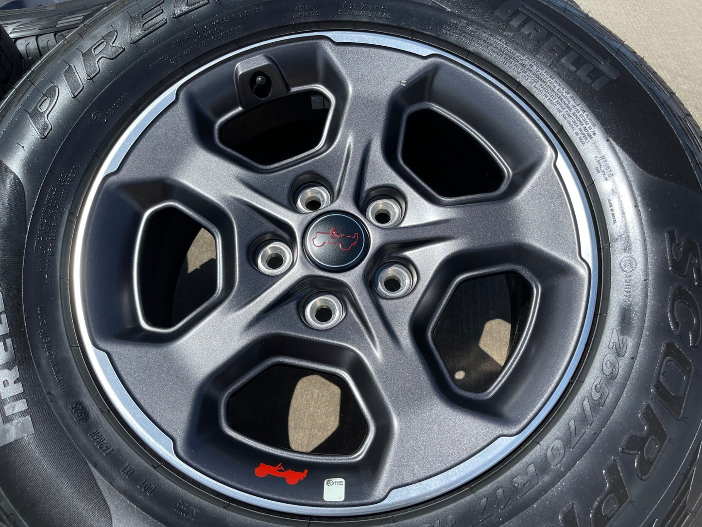 NEW 17" Jeep Gladiator RUBICON OEM wheels rims Wrangler RIM# 9236 FITS 2007-2027