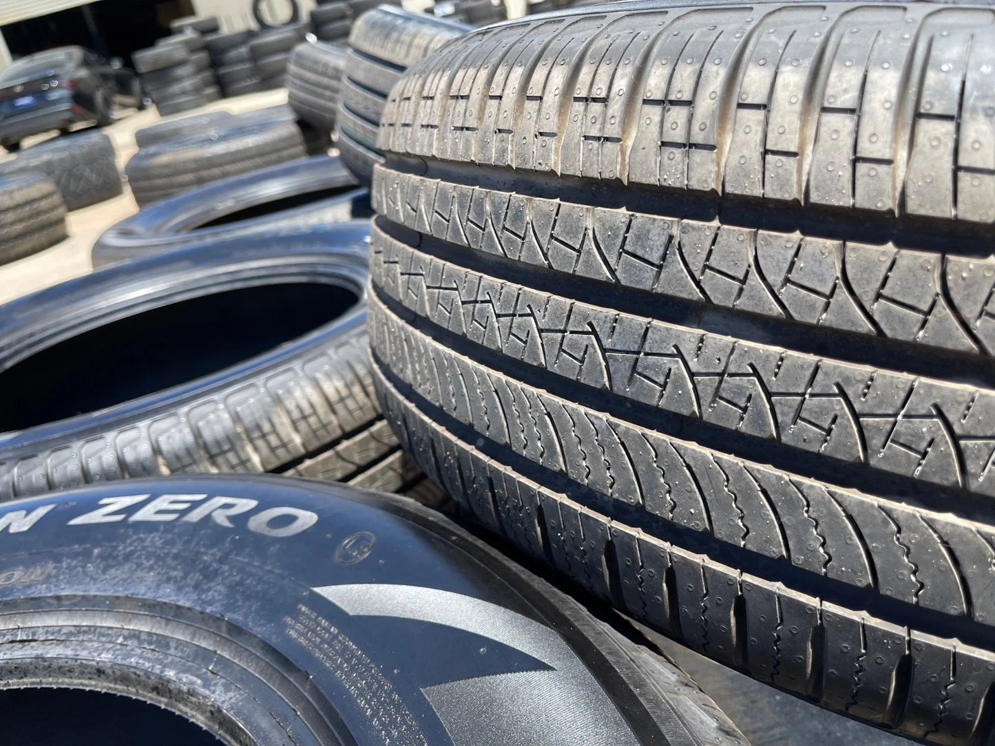 (5) 255/65/19 Pirelli Scorpion Zero A/S tires 255/65r19 M+S LR NEW TAKE OFFS