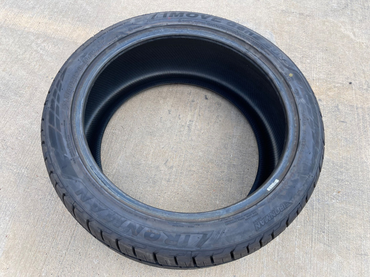 (1) 275/40/20 Ironman Gen 2 SUV tire 275/40R20 106W XL NEW