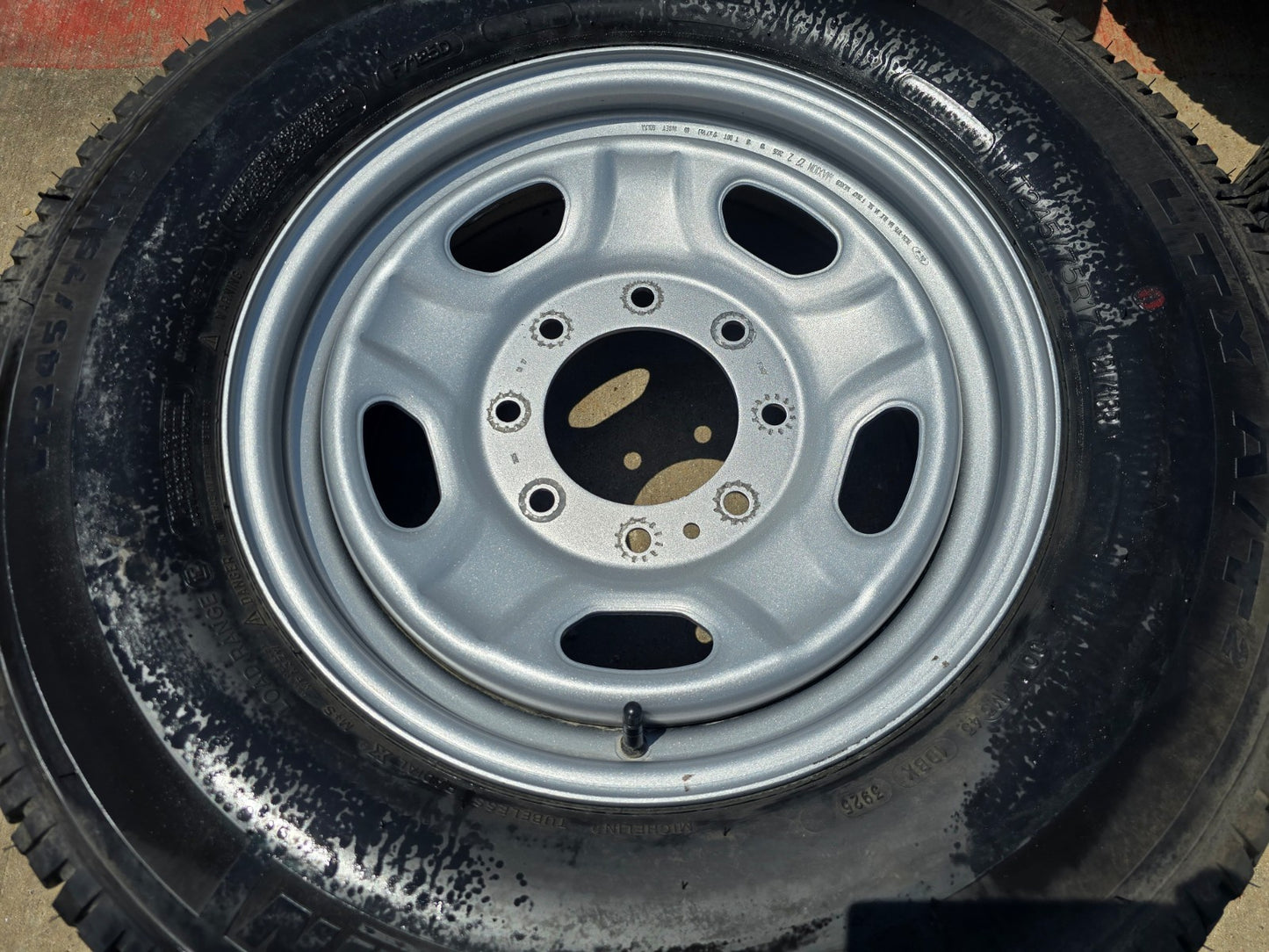 17" Ford F-250 F-350 OEM 3828 wheels rims tires 2024 2025 2026 MICHELIN LTX A/T2