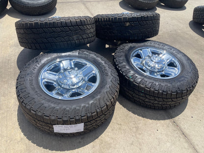 18" Dodge Ram 2500 3500 STEEL chrome OEM 2473 wheels rims SET COOPER
