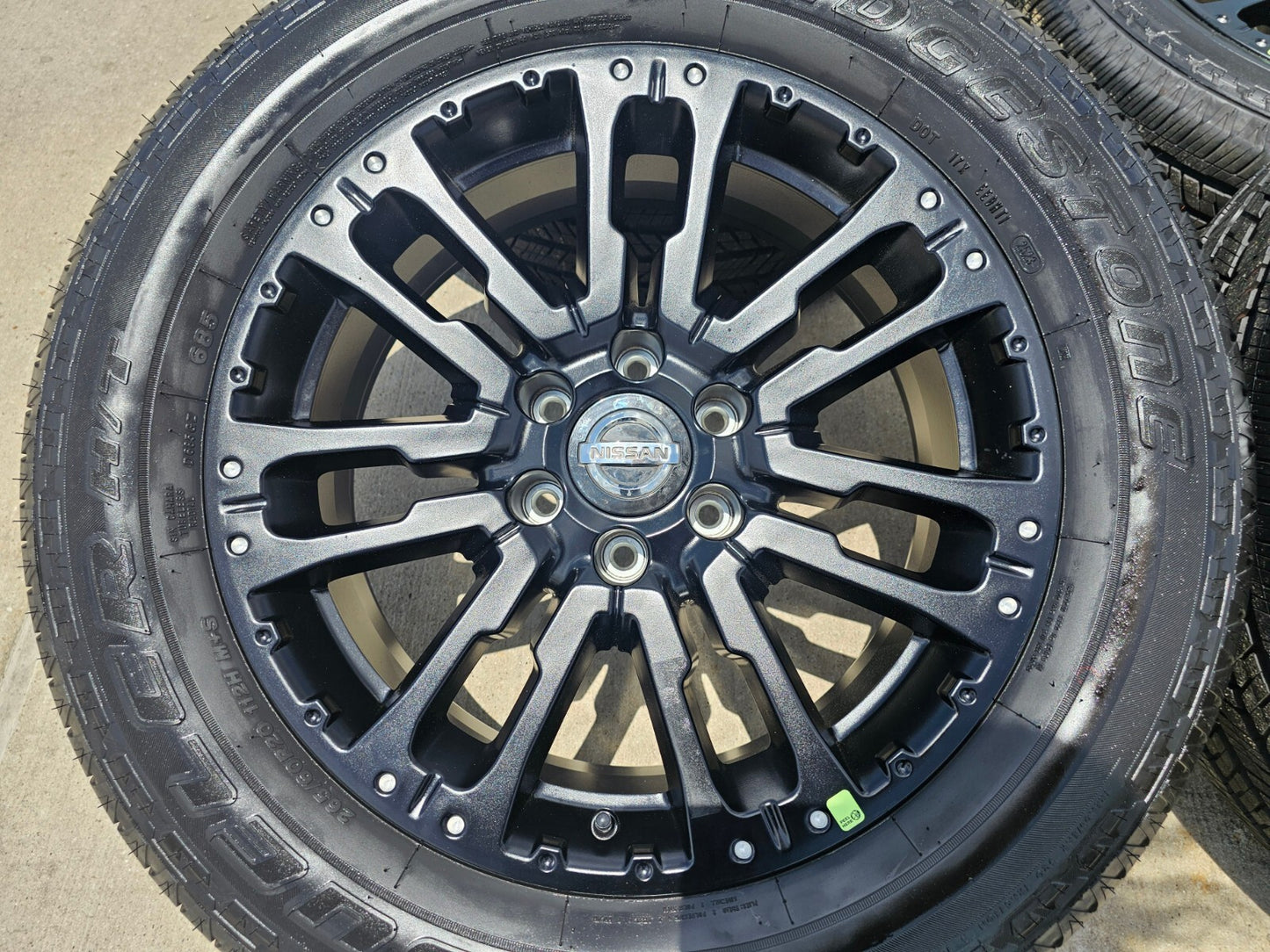 20" Nissan Titan PRO-4X Armada OEM 62754 wheels rims 2023 2024 2025 2026 NEW