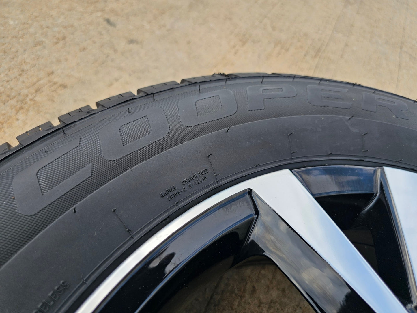 18" VW Atlas OEM wheel rim tire 70080 Audi Q7 Q8 Spare COOPER NEW