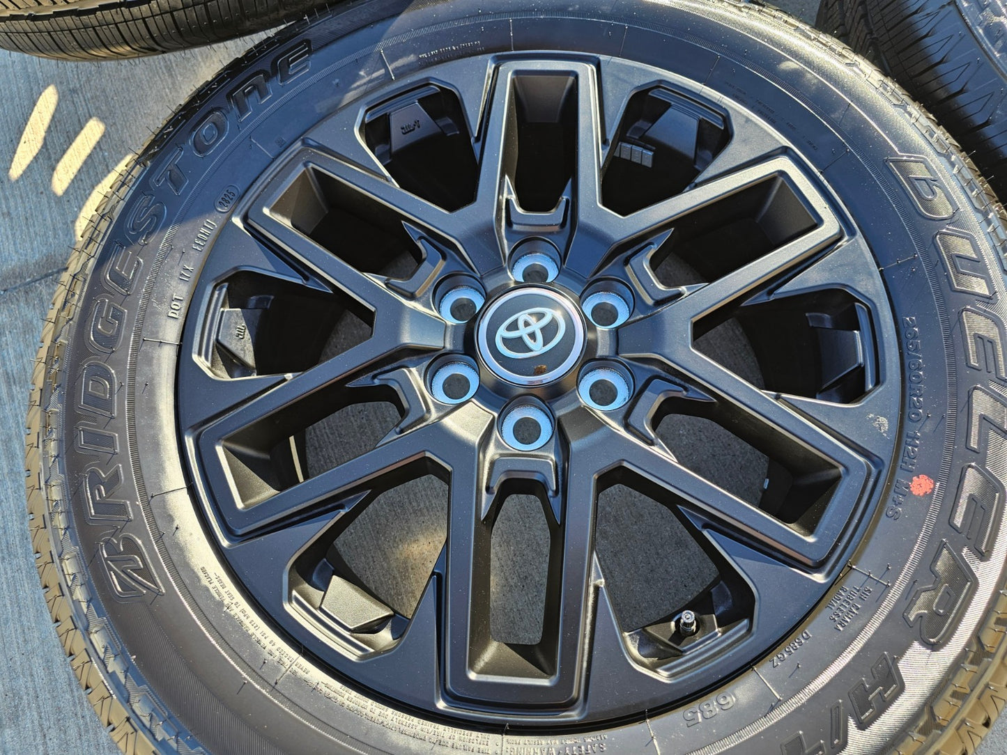 20" Toyota Tundra TRD OEM wheels rims TSS 75276 95295 Sequoia 2024 2025 2026 NEW