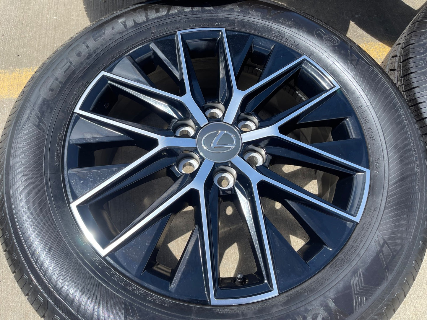20" Toyota Land Cruiser Tundra OEM wheels rims 10545 Lexus GX550 LX600 SET NEW
