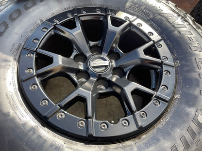 17" Ford F-150 Raptor R OEM BEADLOCK 10460 rims wheels 37" tires BFG