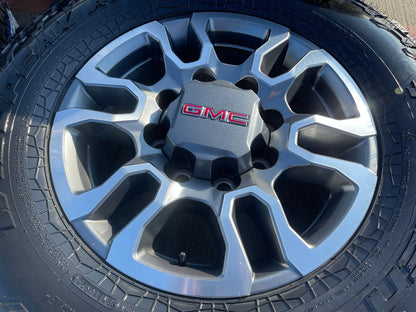 18" GMC Sierra AT4X Chevy Silverado 2500 3500 OEM 5949 wheels rims FALKEN NEW