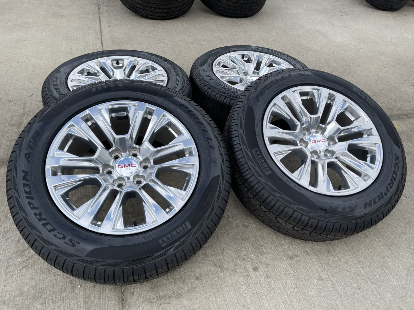 20" GMC Sierra Yukon Denali OEM 5917 wheels rims Chevy 2022 2023 2025 2026 NEW