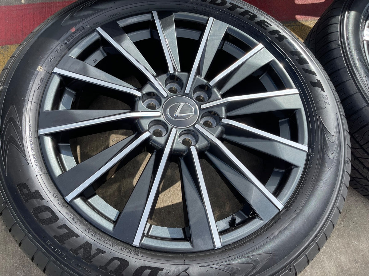 22" Lexus GX550 OEM wheels rims Toyota Land Cruiser Tundra 78519 LX600 SET NEW