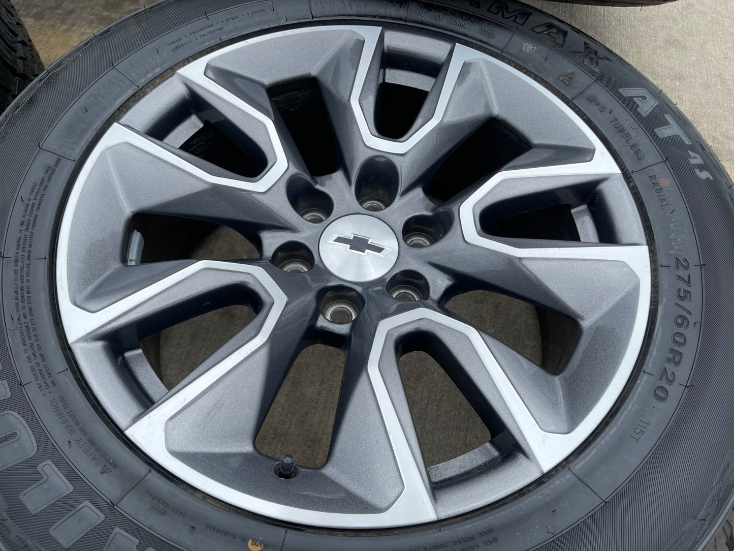 20" Chevy Silverado 1500 Tahoe Suburban OEM 5915 5916 SET wheels rims 2005-2027