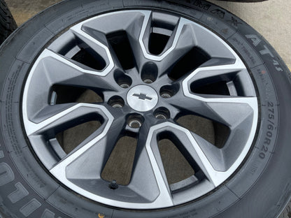 20" Chevy Silverado 1500 Tahoe Suburban OEM 5915 5916 SET wheels rims 2005-2027