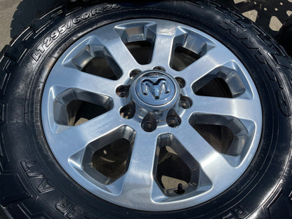 20" Dodge Ram 2500 3500 LARAMIE OEM 2700 wheels rims tires SET NITRO 34"