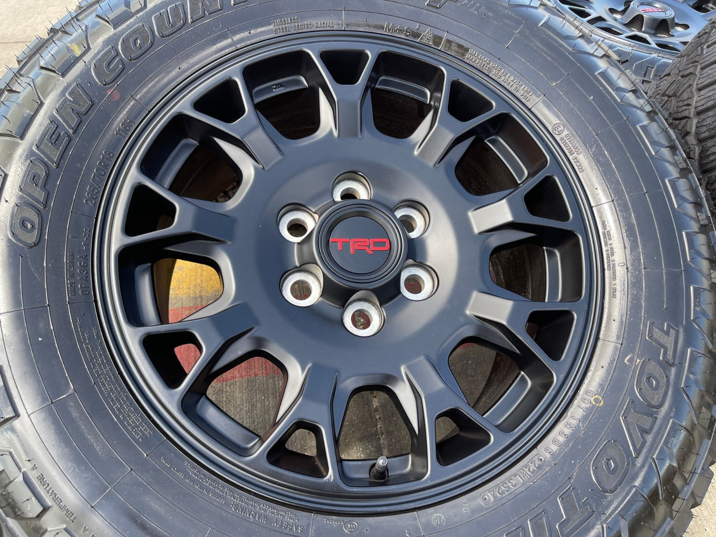 NEW 18" Toyota Tacoma 4Runner TRD Pro OEM RIM# 95973 SET wheels rims 2024-2027