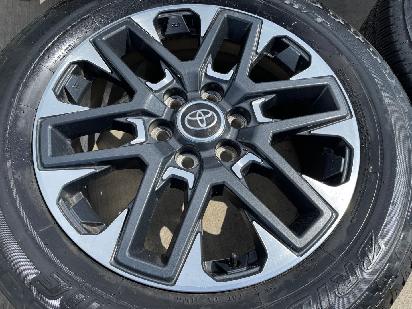 20" Toyota Tundra TRD wheels rims OEM TSS # 75276 95295 Sequoia SET 2025 2026