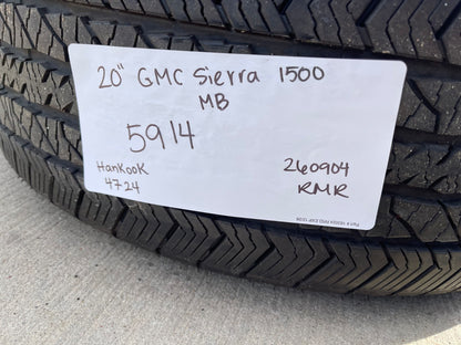 20" GMC Sierra Yukon AT4X Silverado OEM 5914 wheels rims A/T SET 2026 2027 NEW