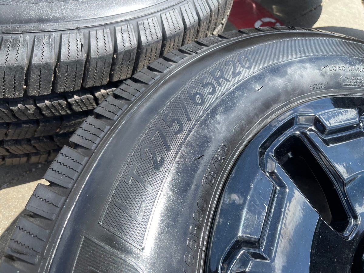 20" Ford F-250 F-350 OEM 10487 LIMITED TREMOR wheels rims SET MICHELIN DEFENDER