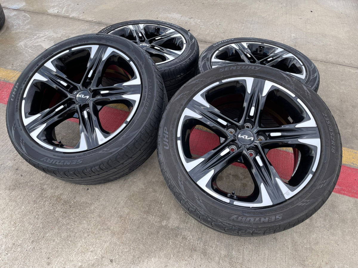 18" Kia K4 K5 OEM wheels rims 71027 Sonata Stinger Forte SET 2024 2025 2026 SET