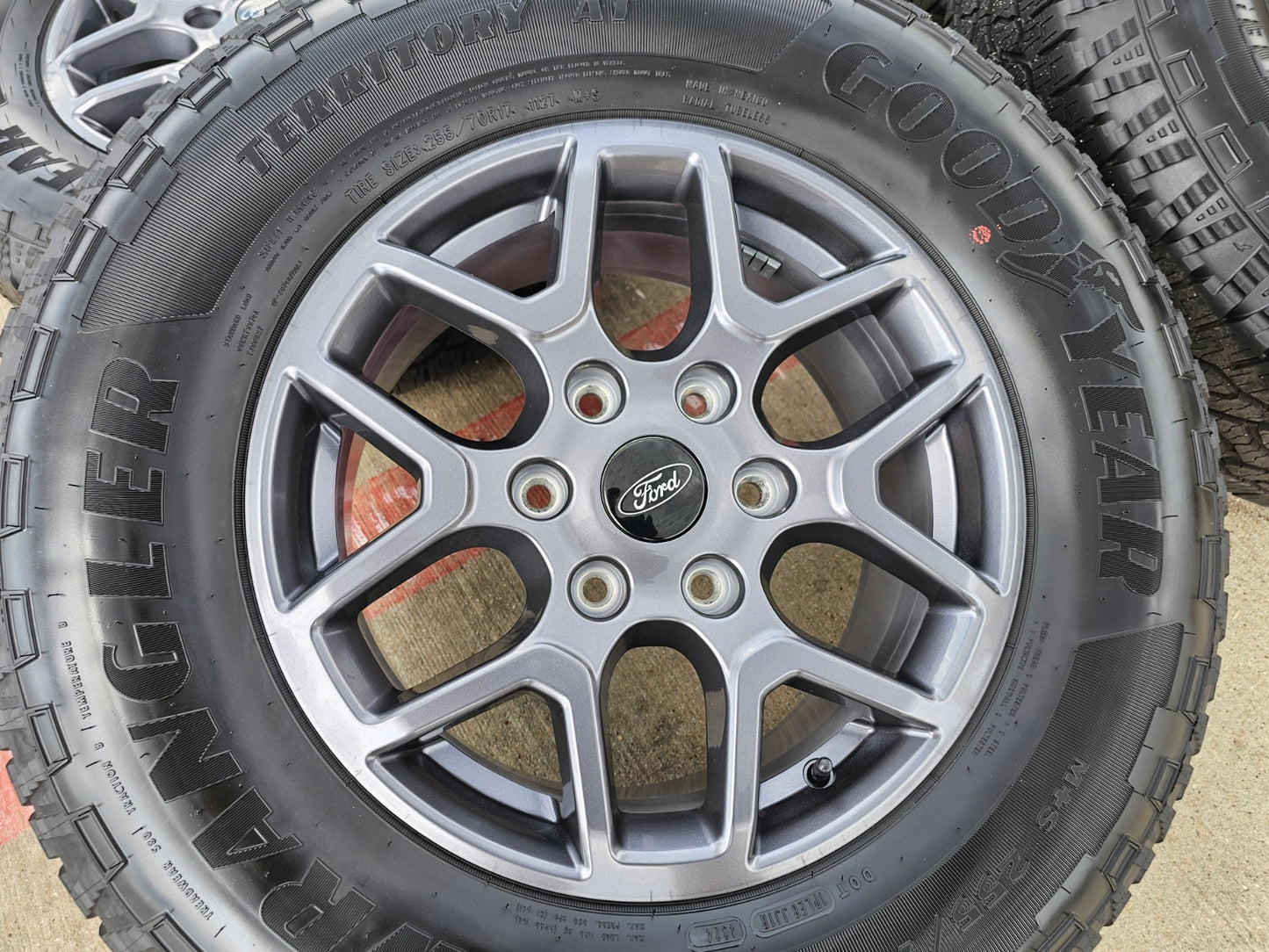 17" Ford Ranger OEM rims wheels tires Bronco N1WZ1007V 2023 2024 2025 2026 NEW