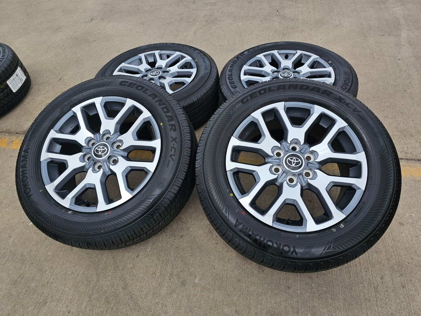 20" Toyota Tundra TSS TRD OEM wheels rims 95359 75277 Sequoia 2024 2025 2026 NEW