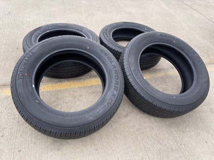 (4) 265/60/20 Yokohama Geolander X-CV tires NEW Sierra Tundra Silverado