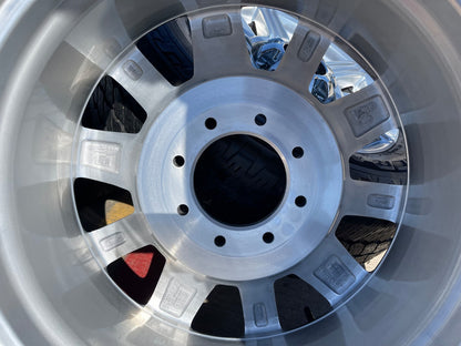 20" Ford F-250 F-350 Platinum OEM 10153 rims wheels POLISHED LARIAT SET