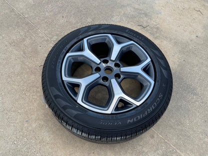 (1) 21" Rivian R1T R1S OEM wheel rim tire spare 2022 2023 2024 2025 2026 2027