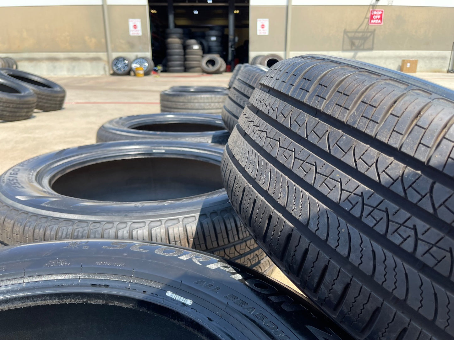 (5) 255/60/20 Pirelli Scorpion Zero A/S tires 255/60R20 113V LR NEW TAKE OFFS