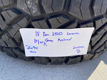 18" Ram 2500 3500 LARAMIE OEM 2694 wheels rims 2023 2024 2025 2026 NITRO 33" NEW
