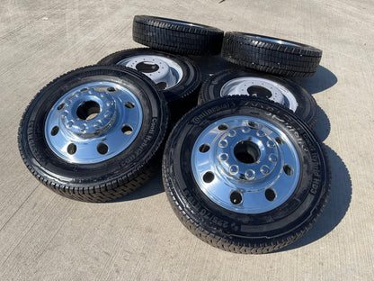 19.5" Ford F-450 Dually F-550 rims wheels RAM 4500 OEM 10x225 2023 2024 2025