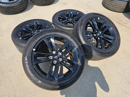 18" Ford Mustang GT OEM 10593 BLACK wheels rims tires 2024 2025 2026 2027 NEW