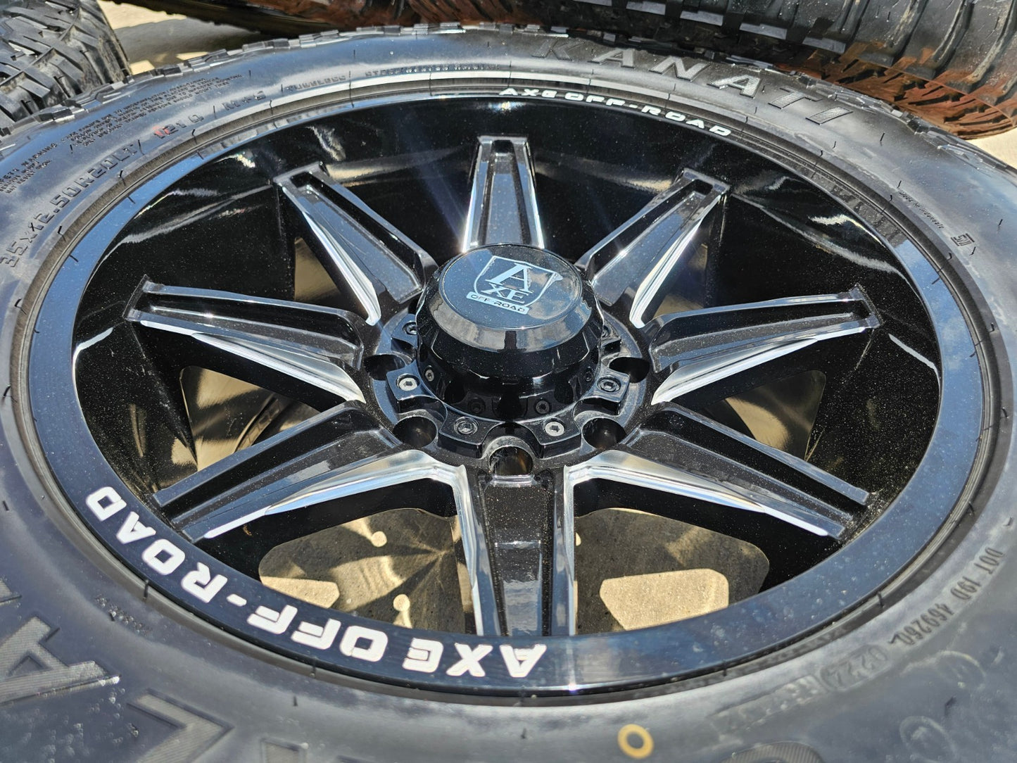20" 20x10 AXE Off-Road Artemis Chevy Silverado GMC Sierra 2500 rims wheels 8x180