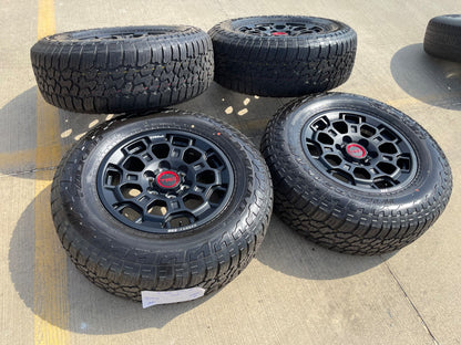 18" Toyota Tundra TRD BBS FORGED OEM black 95458 wheels rims Sequoia FALKEN NEW
