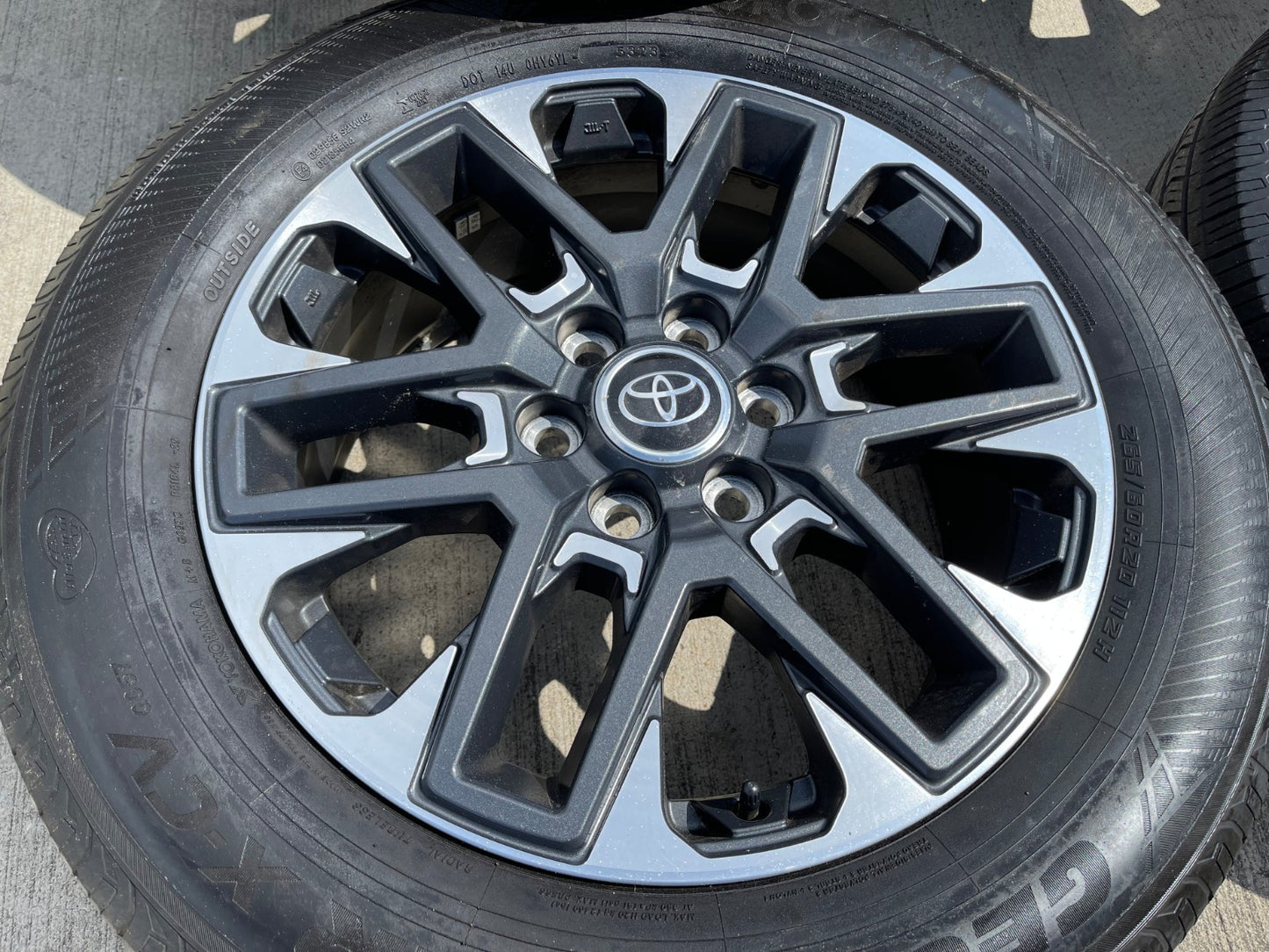20" Toyota Tundra TRD wheels rims OEM TSS # 75276 95295 Sequoia 2024 2025 2026