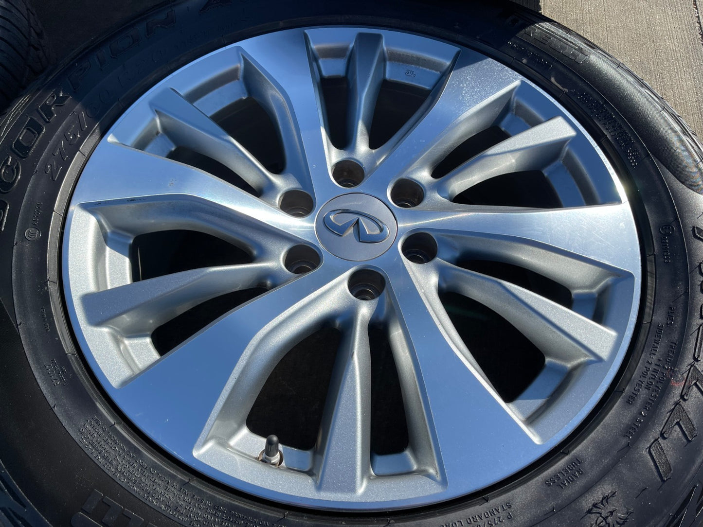 20" Infiniti QX56 QX80 OEM 73769 wheels rims Nissan Titan Armada tires