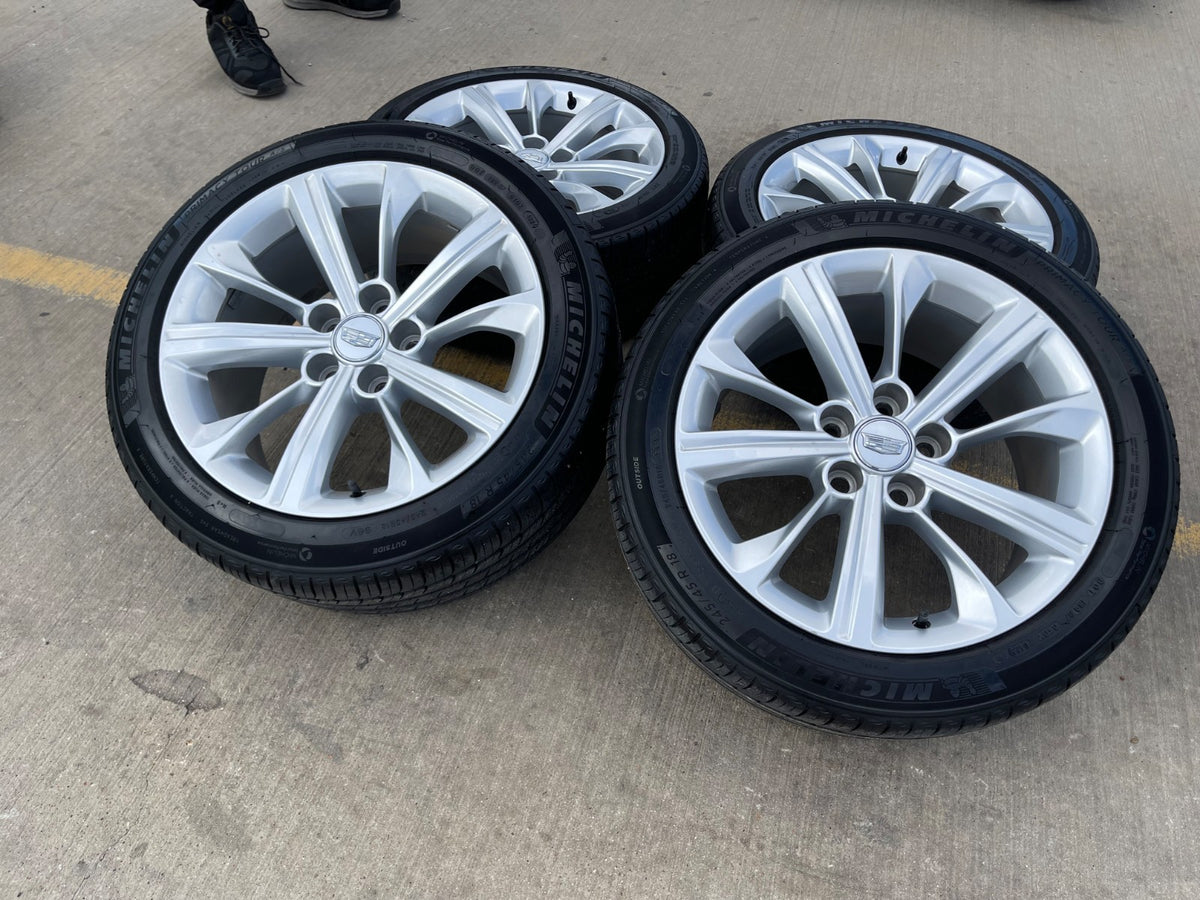 19" Cadillac CT5 CT6 Platinum OEM 4909 wheels rims SET MICHELIN