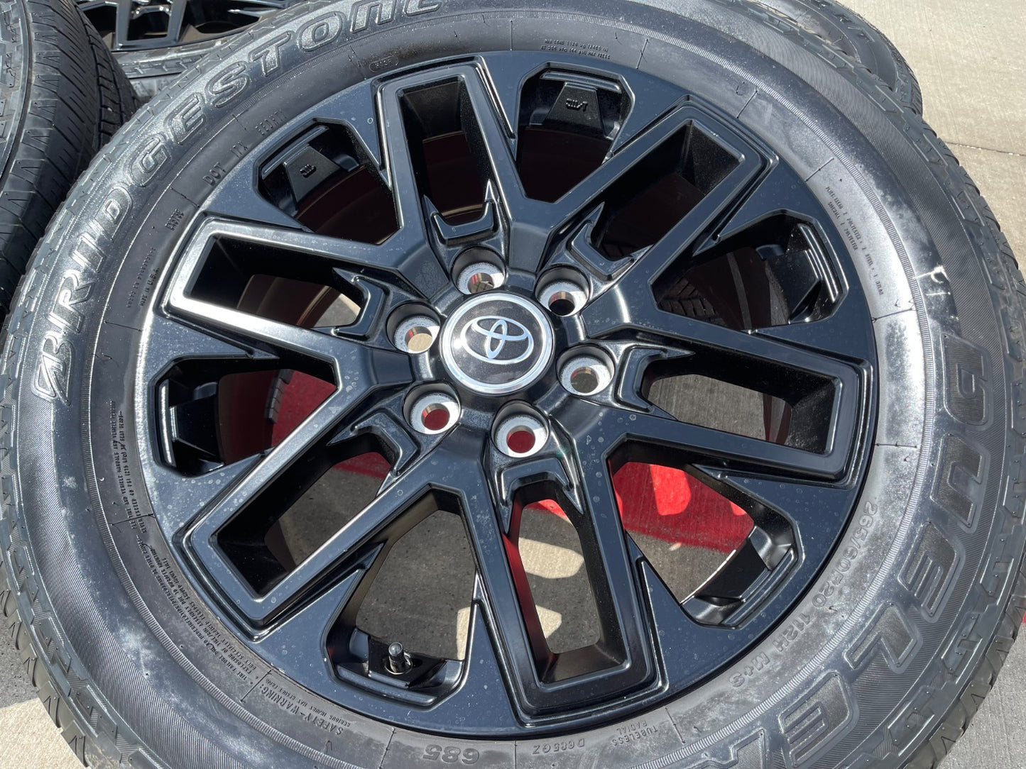 20" Toyota Tundra TRD wheels rims OEM SET TSS # 75276 95295 Sequoia