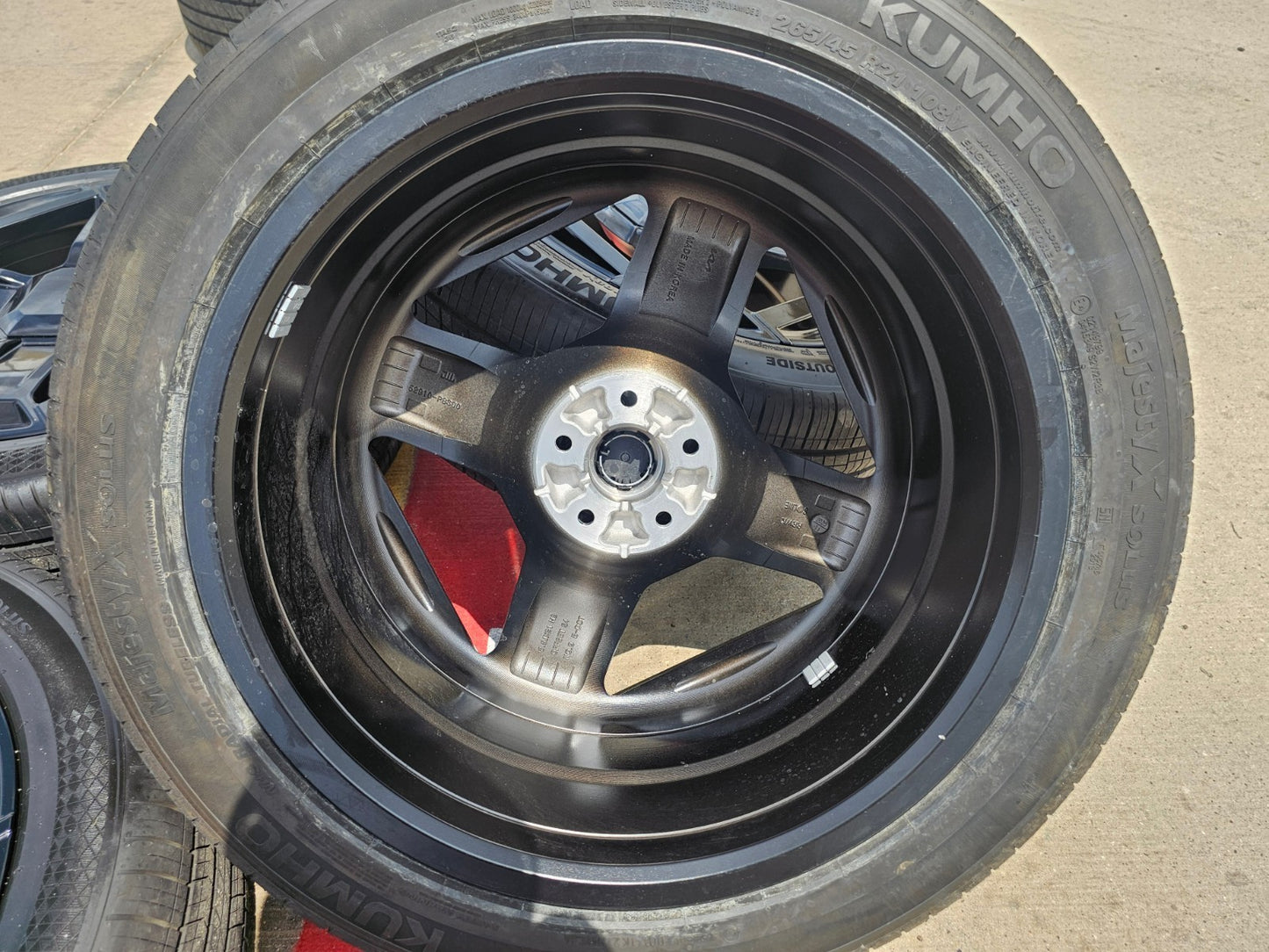 21" Kia Telluride Prestige OEM wheels rims Sorento Sedona SET 2025 2026 2027 NEW