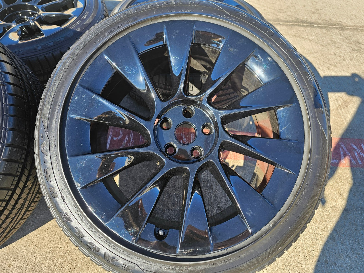 20" Tesla Model Y OEM INDUCTION wheels rims 2022 2023 2024 2025 2026 GOODYEAR
