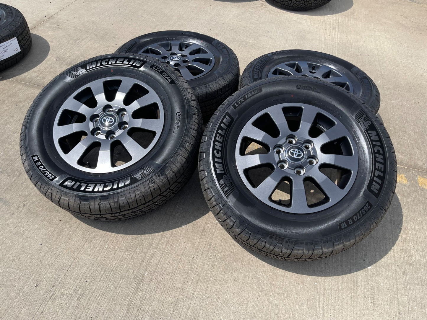 18" Toyota Land Cruiser OEM TRD wheels rims 95952 75304 Tundra Sequoia NEW