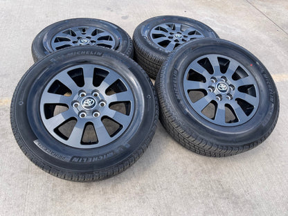 18" Toyota Land Cruiser OEM TRD wheels rims 95952 Tundra Sequoia MICHELIN NEW