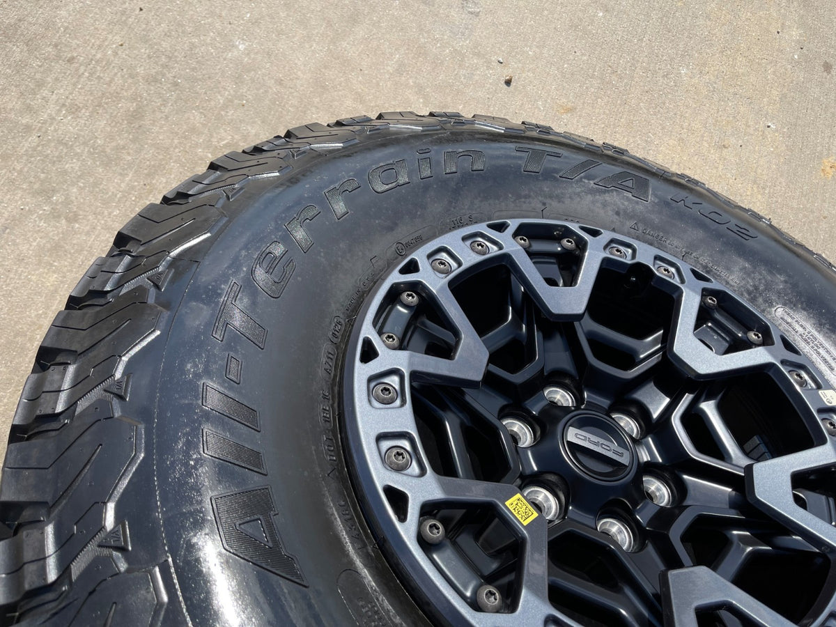 17" Ford F-150 Raptor R OEM BEADLOCK rims wheels 2025 2026 2027 BFG 37"