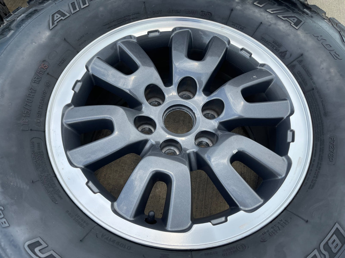 17" Ford F-150 Raptor OEM BEADLOCK 3831 rims wheels SET BFG KO2 A/T