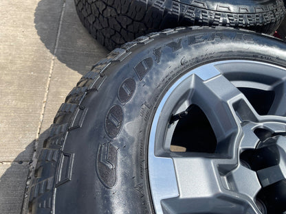 20" GMC Sierra AT4X 2500 3500 OEM wheels rims 94038 5188 Chevy Silverado SET
