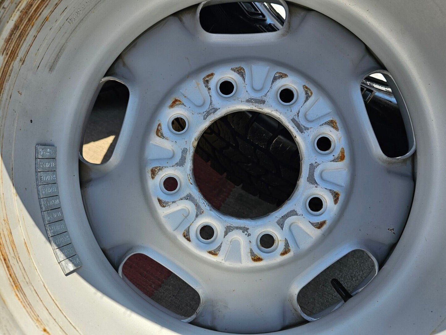 17" Chevy Silverado GMC Sierra 2500 3500 OEM 8095 wheels 2021 2022 2023 2024