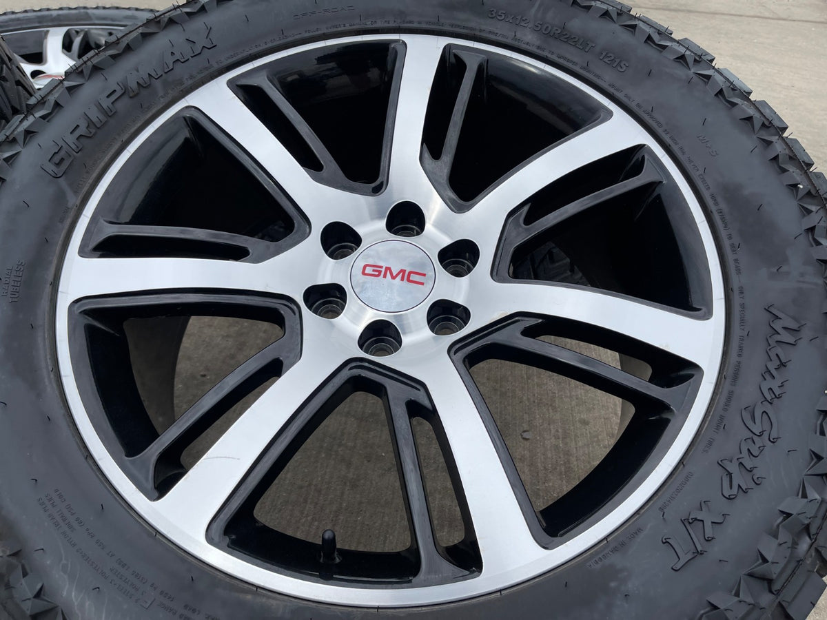 22" Cadillac Escalade Platinum OEM Replica 4738 wheels rims tires 35"