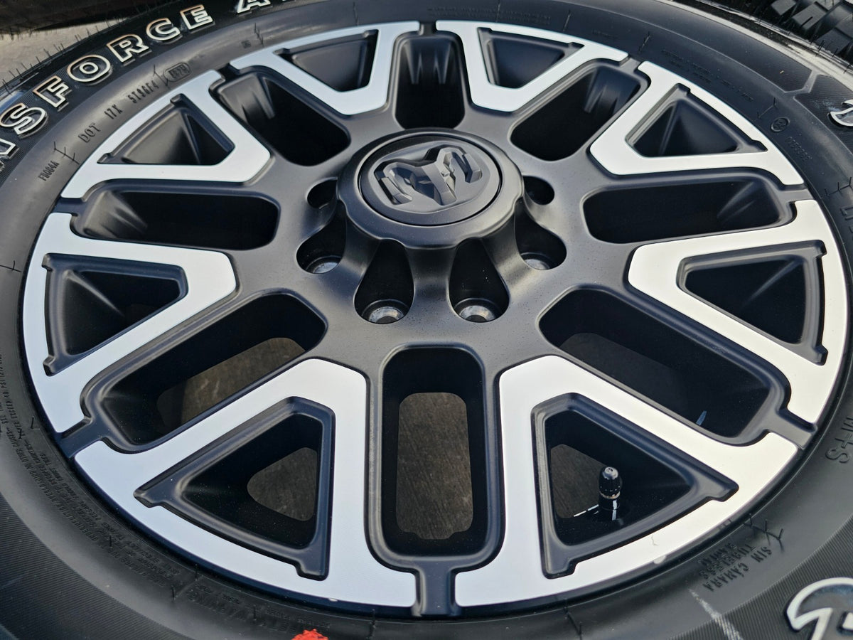20" Dodge Ram 2500 3500 LARAMIE OEM 51649 wheels rims A/T2 2025 2026 2027 NEW