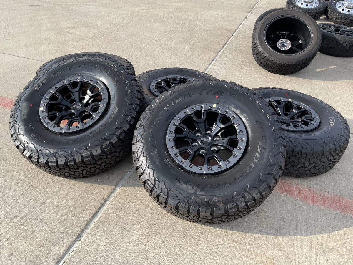17" Ford F-150 Raptor Bronco R OEM BEADLOCK 51222 rims wheels 2025 2026 NEW 37"